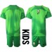Billige Brasil Keeper Bortetrøye Barn VM 2022 Kortermet (+ korte bukser)